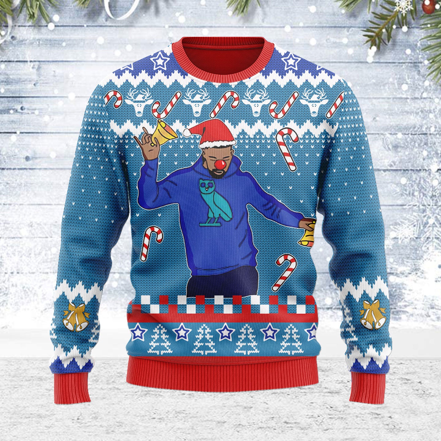 Customspig Ugly Christmas Sweater It's Christmas Time 3D Apparel
