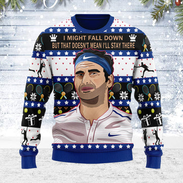 Customspig Ugly Christmas Sweater Doesn't Mean I'll Stay There 3D Apparel