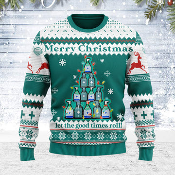Customspig Ugly Christmas Sweater Sanitizer 3D Apparel