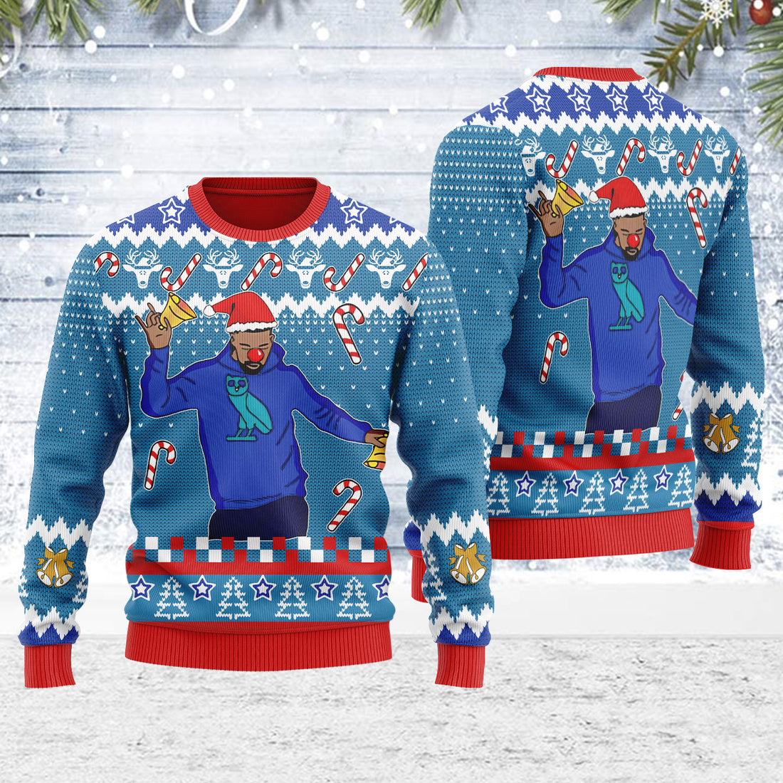 Customspig Ugly Christmas Sweater It's Christmas Time 3D Apparel