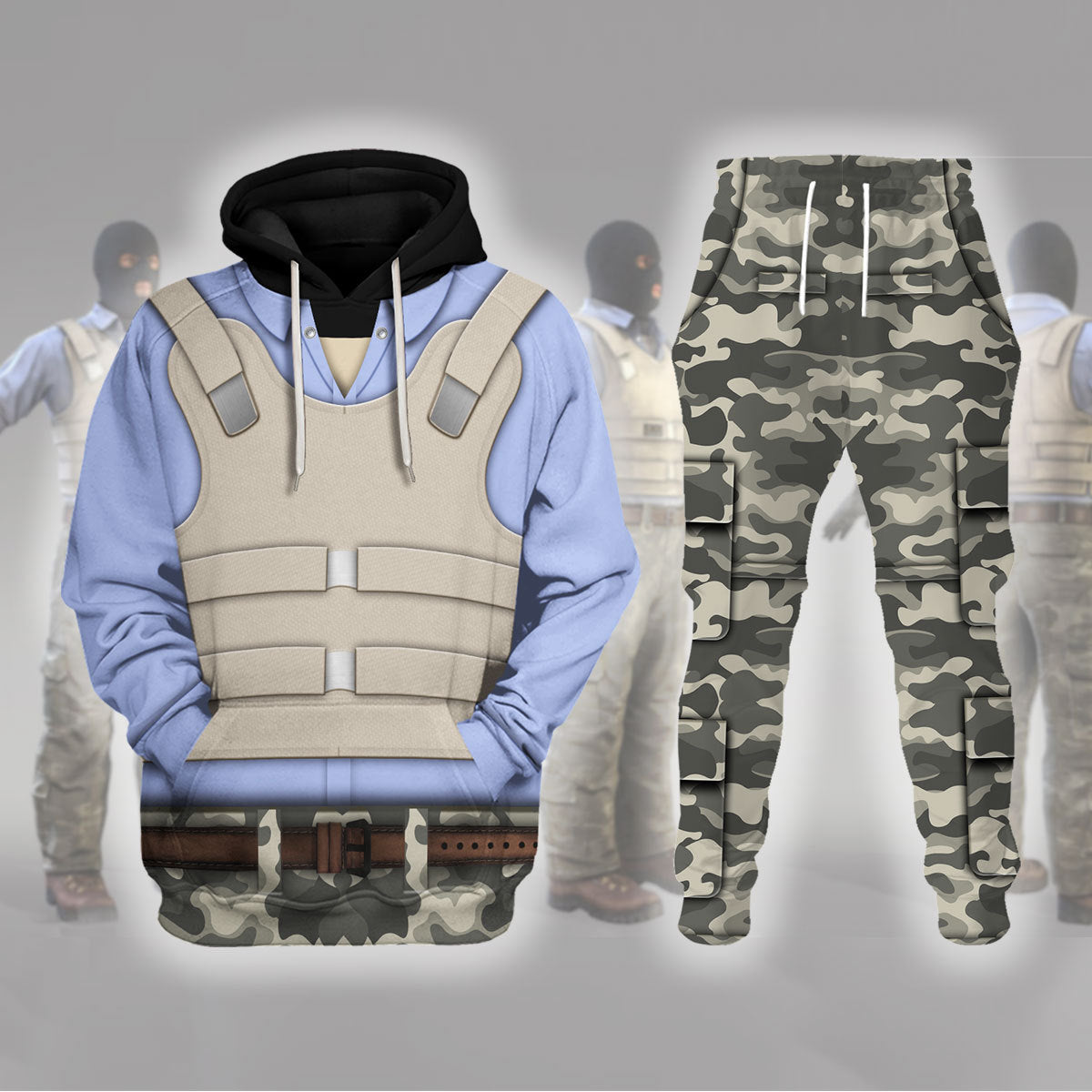 CustomsPig Phoenix CS:GO Costumes Hoodie Sweatshirt T-shirt Tracksuit