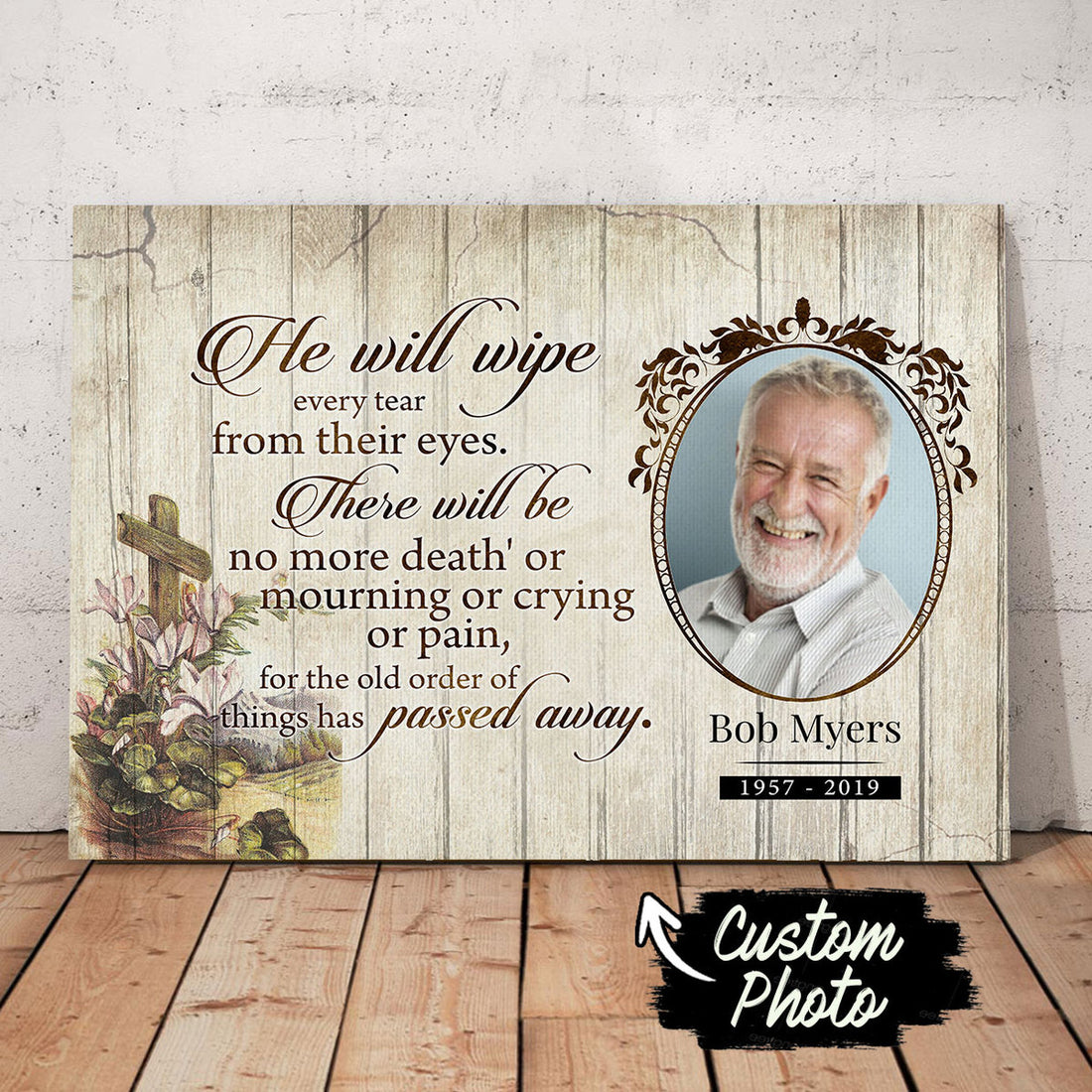 Personalized Canvas In Loving Memory Gifts
