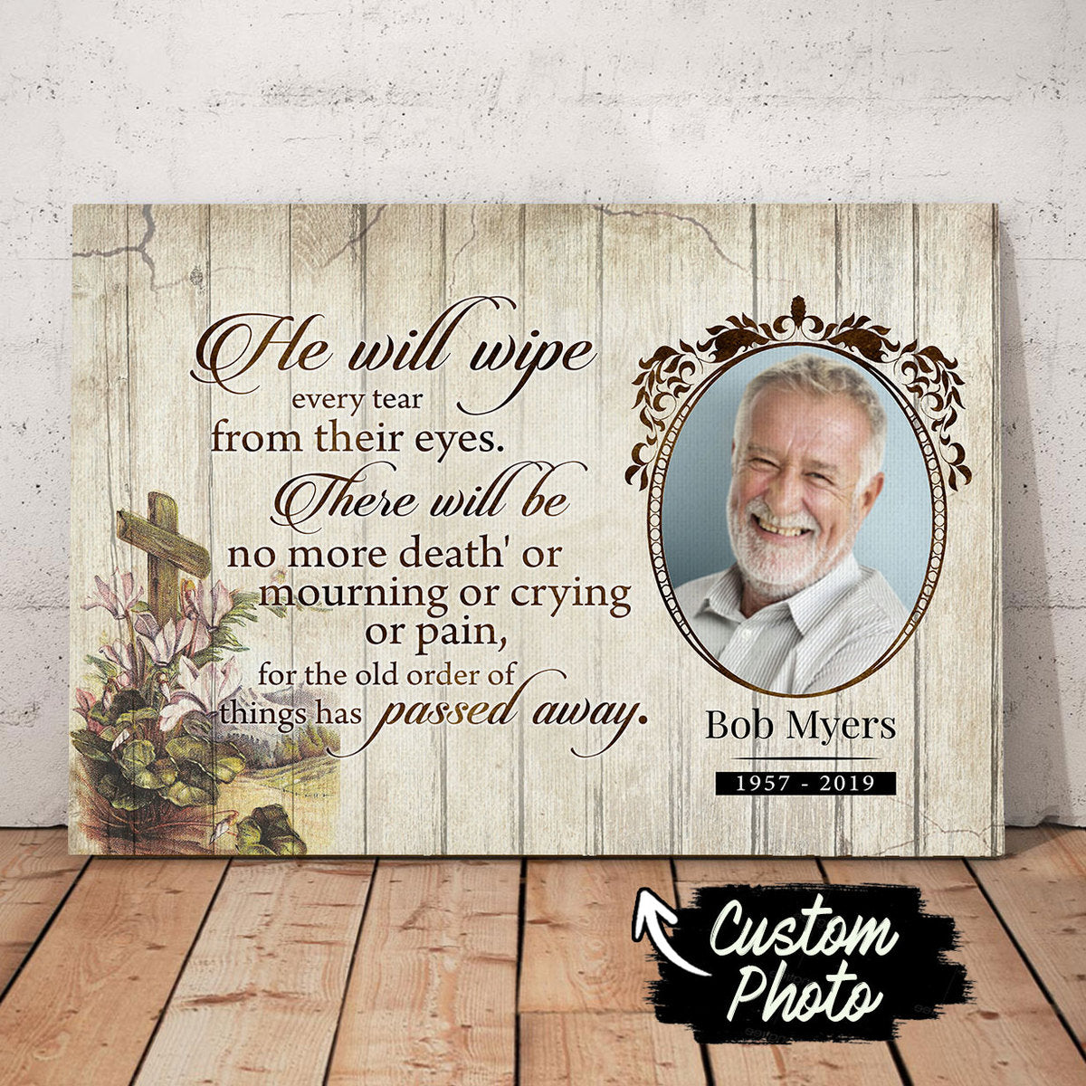 Personalized Canvas In Loving Memory Gifts