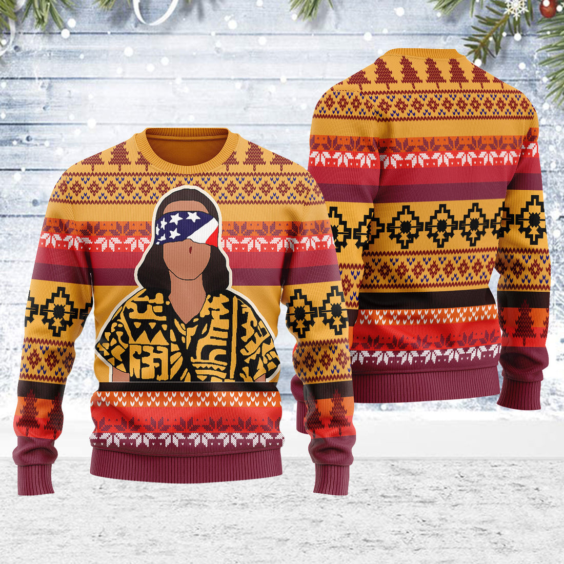 Customspig Ugly Christmas Sweater Eleven 3D Apparel