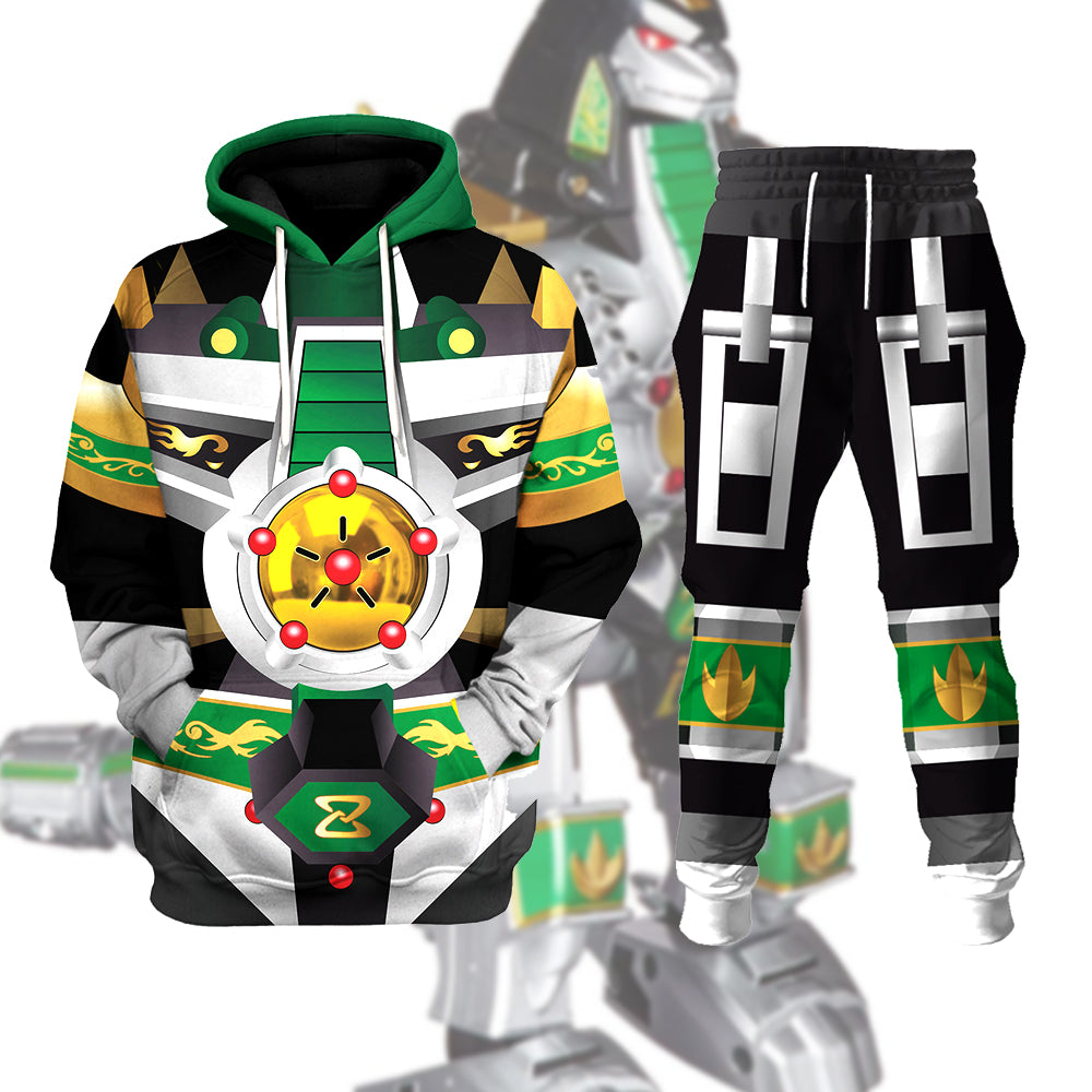 Legacy Green Dragonzord Mighty Morphin Power Rangers Tracksuit