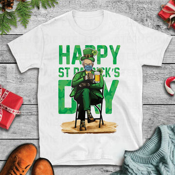 Happy St Patrick's Day Bernie 2D T-Shirt