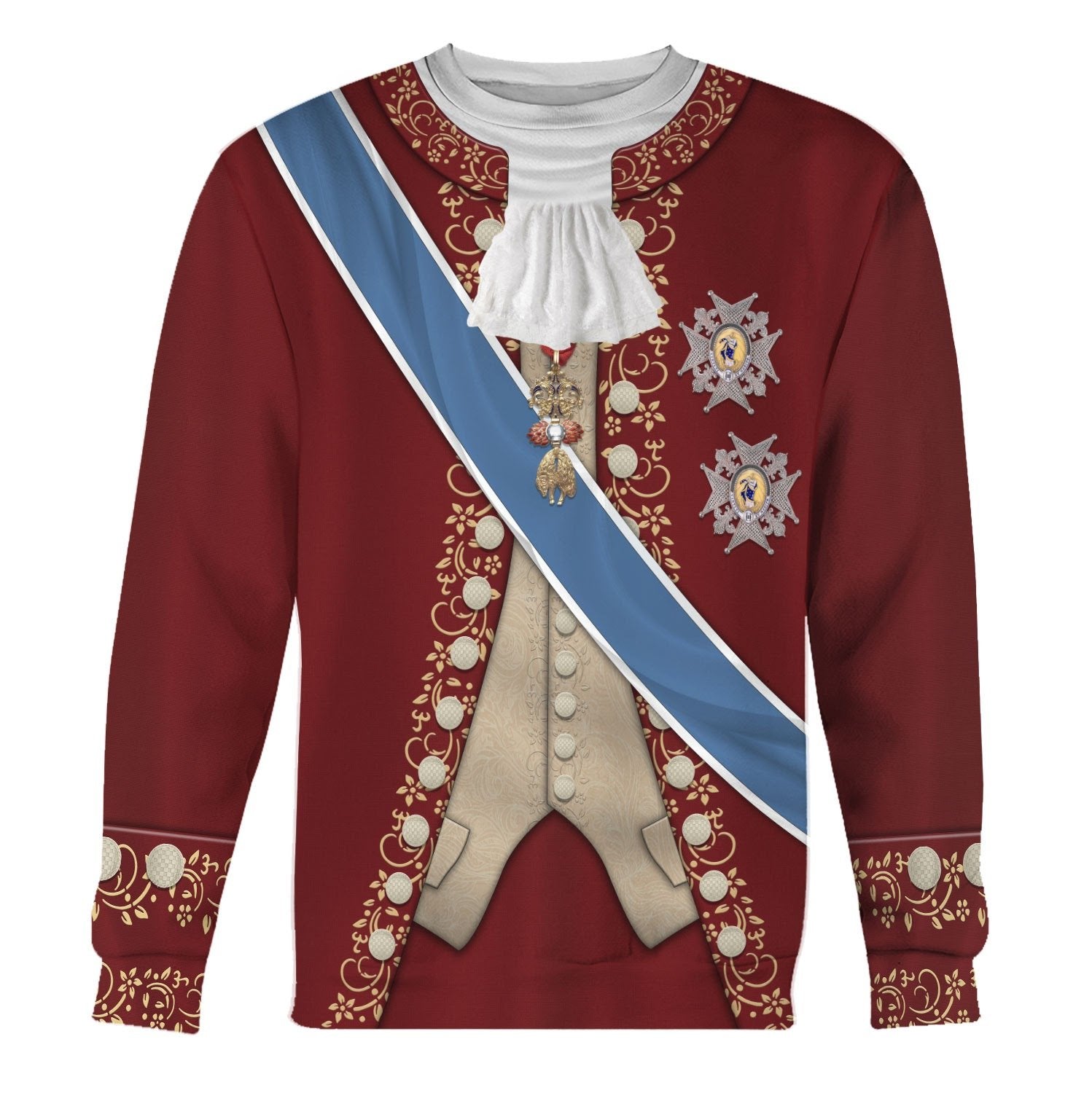 Charles III of Spain Fleece Long Sleeves