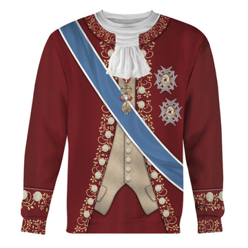Charles III of Spain Fleece Long Sleeves