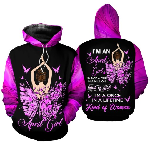 April Girl 3D All Over Printed Clothes NQTD040904 - 3