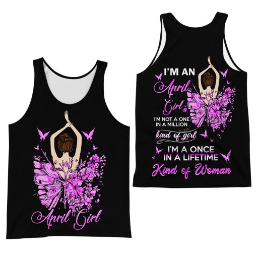 April Girl 3D All Over Printed Clothes NQTD040904 - 6