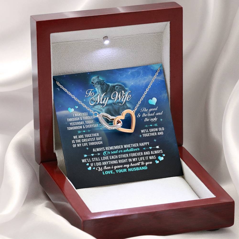 To My Wife Necklace Jewelry
