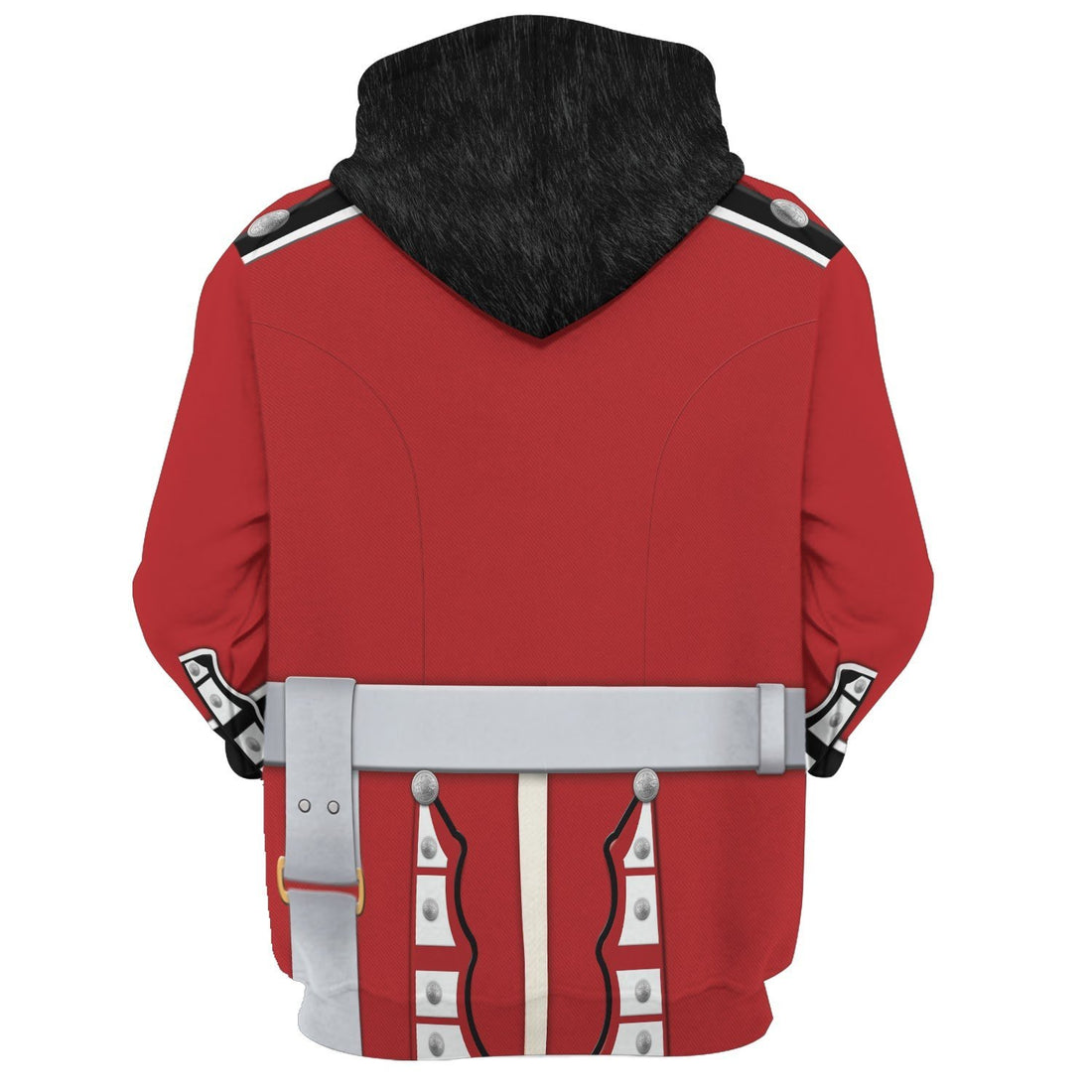 The Queen Guards Uniform United Kingdom Hoodie / S Vn189