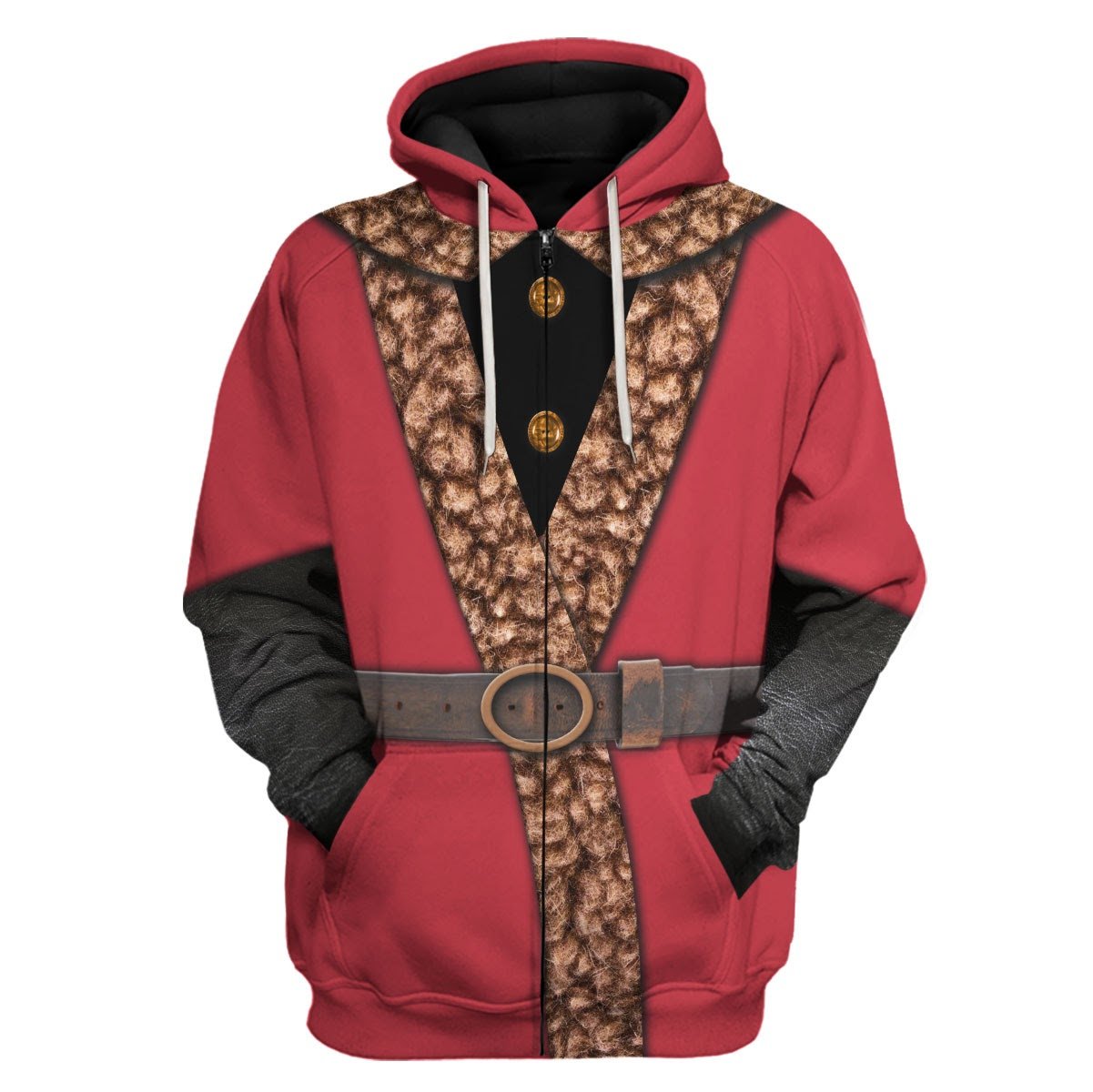 Vlad the Impaler Fleece Zip Hoodie