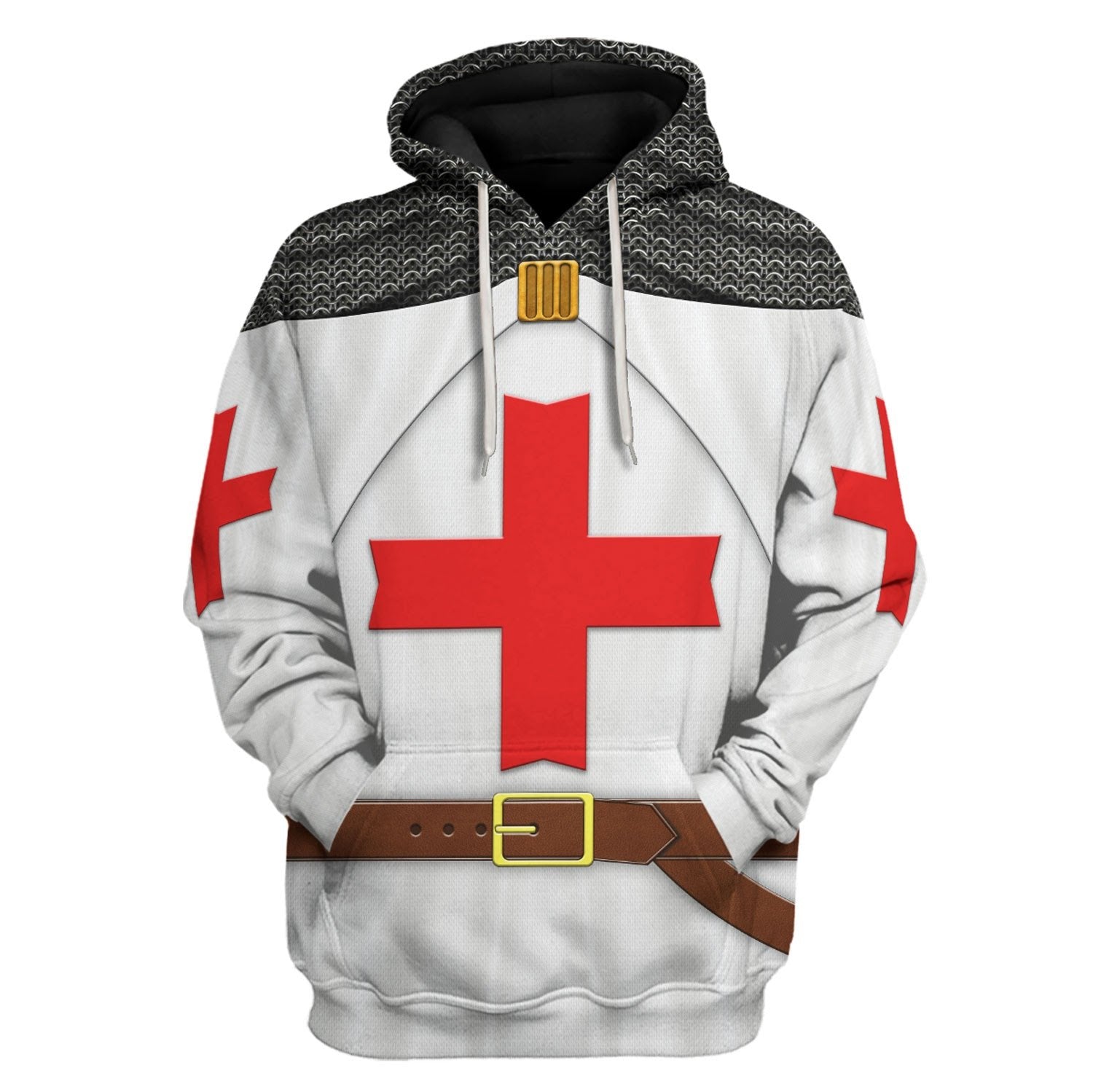 Hugues De Payens Fleece Hoodie / S Vn107