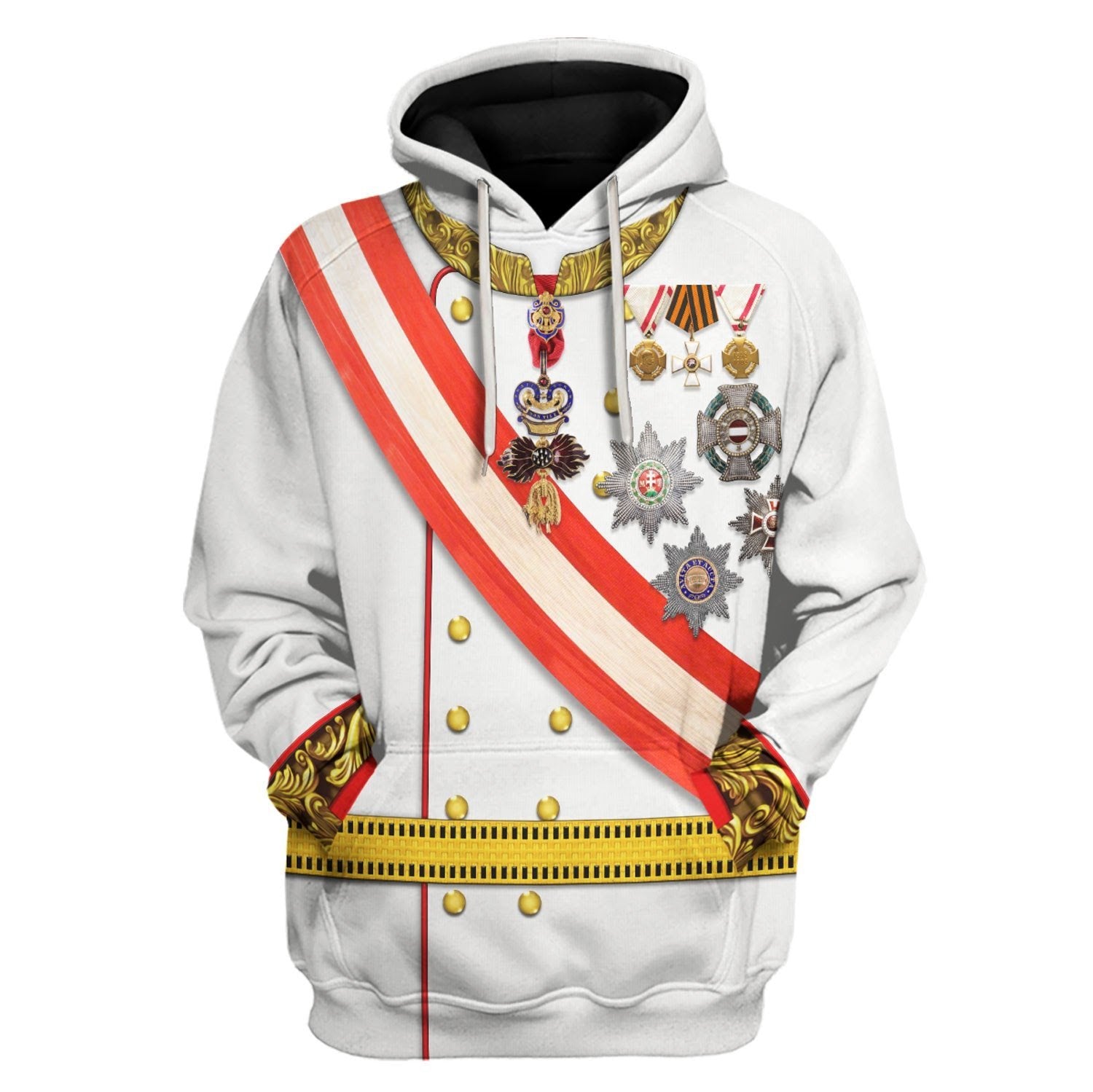 Emperor Franz Joseph I Hoodie / S Qm656