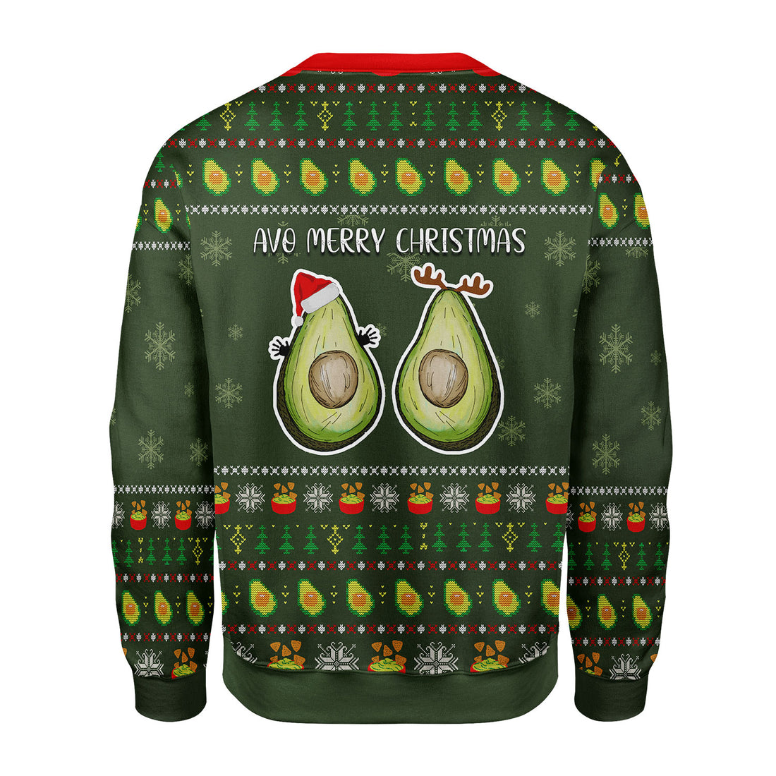 Customspig Christmas Sweater Guacin Around The Christmas Tree 3D Apparel
