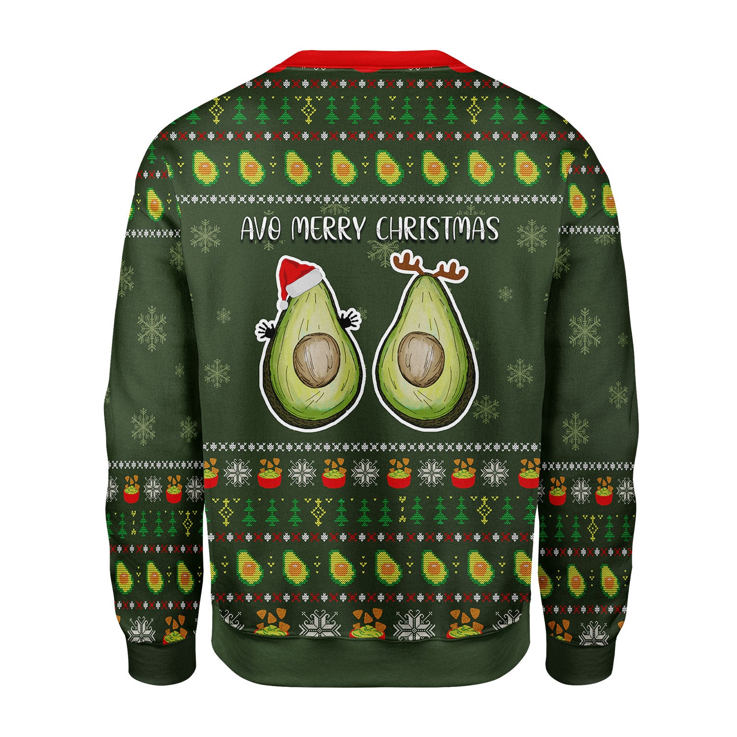 Customspig Christmas Sweater Guacin Around The Christmas Tree 3D Apparel