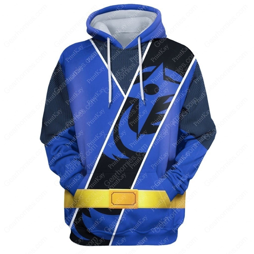 Blue Pr | Ninja Steel Hoodie / S Qm87