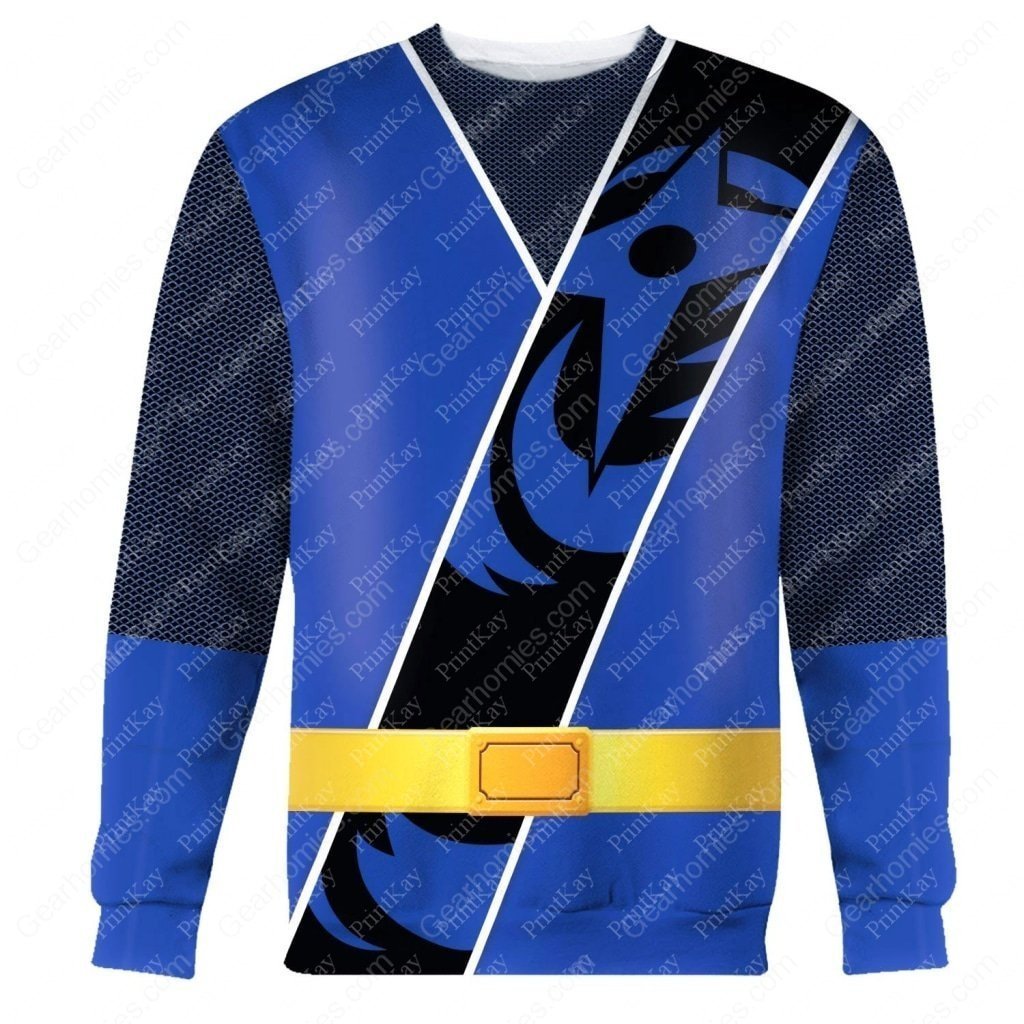 Blue Pr | Ninja Steel Hoodie / S Qm87