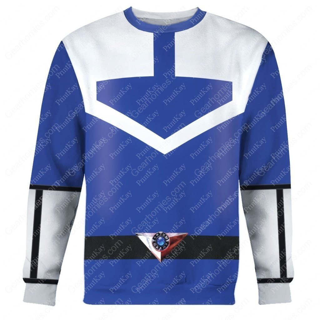Blue Pr Time Force Hoodie / S Qm186