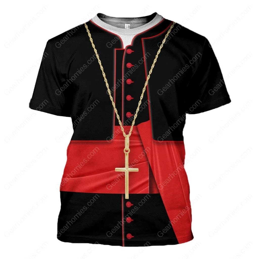 Tracksuit Tops Pullover Sweatshirt Cardinal Jean Louis Tauran 3D Apparel