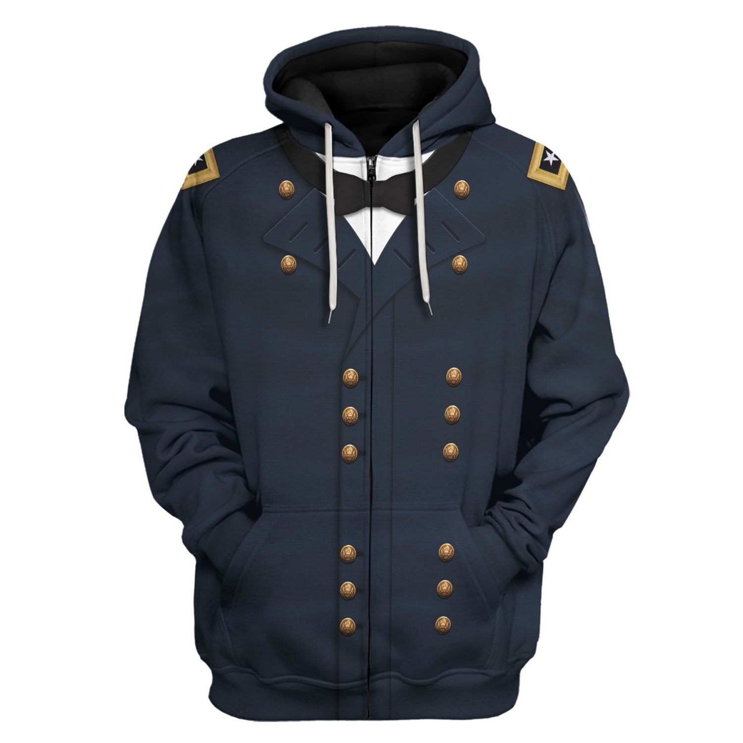 William Tecumseh Sherman Zip Hoodie / S Qm773