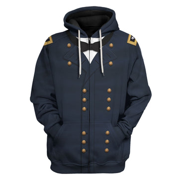 William Tecumseh Sherman Fleece Zip Hoodie