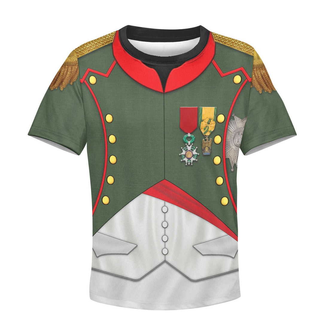 Kqm488 Napoleon In Chasseur-Cheval Reg T-Shirt / Toddler 2T