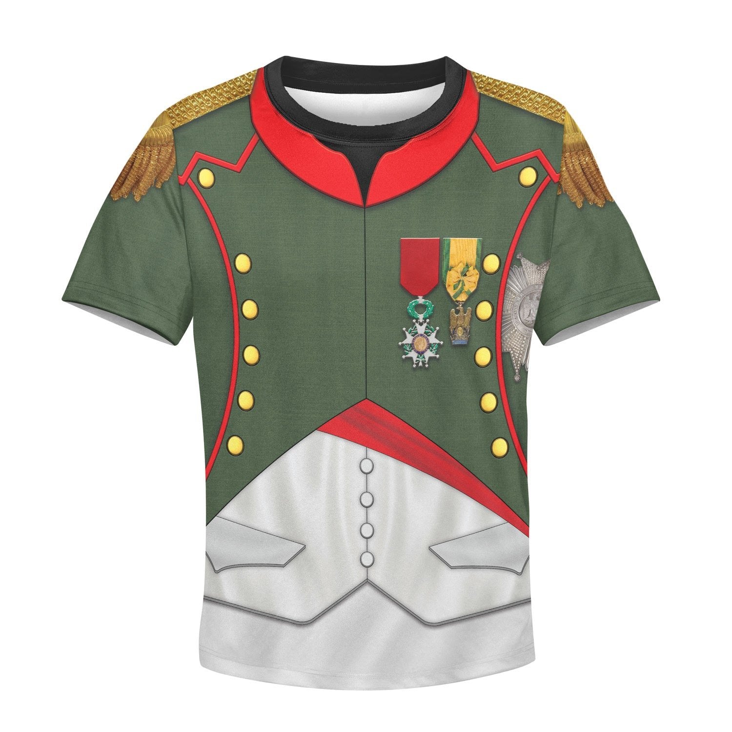 Kqm488 Napoleon In Chasseur-Cheval Reg T-Shirt / Toddler 2T