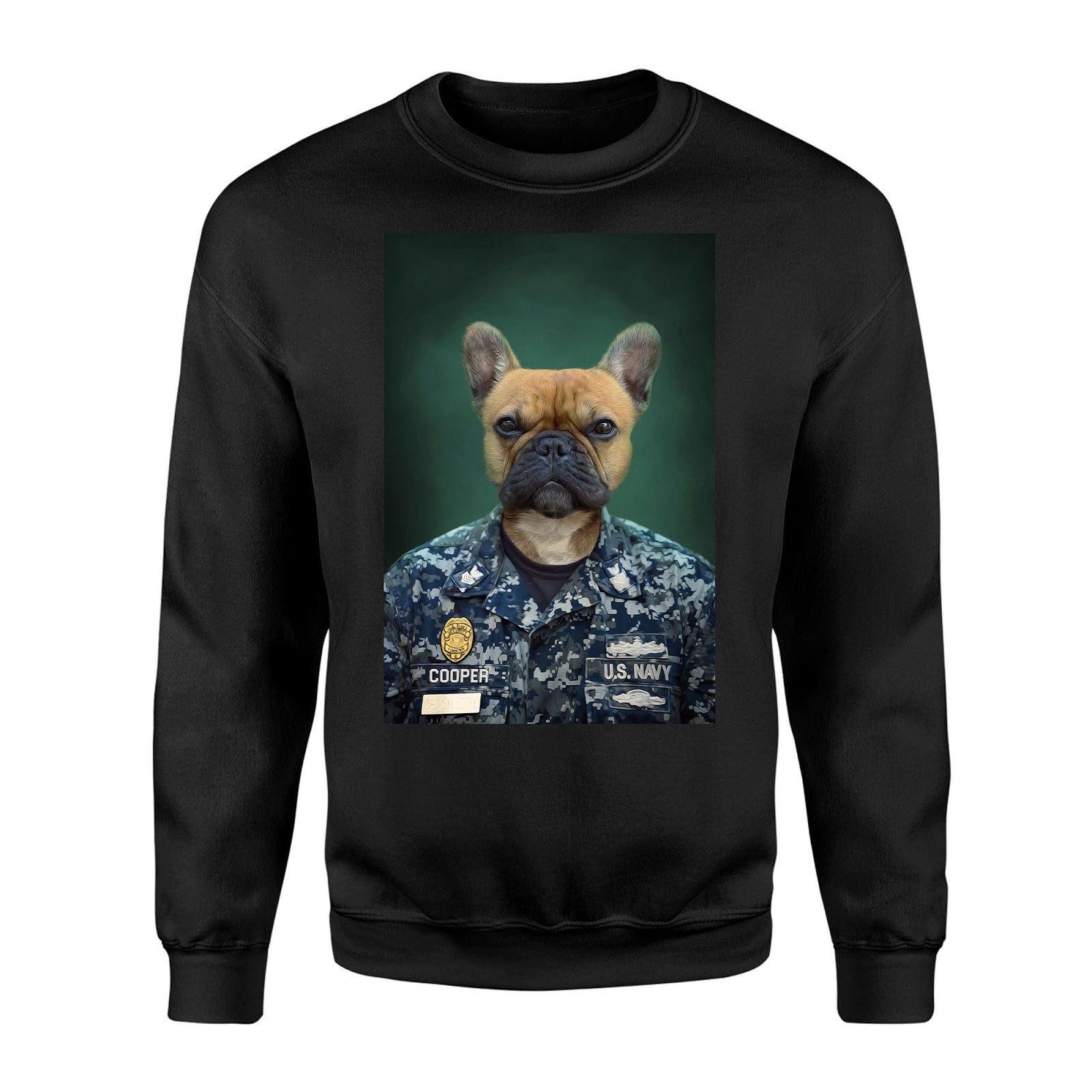 US Navy Army Chef 2D Sweatshirt