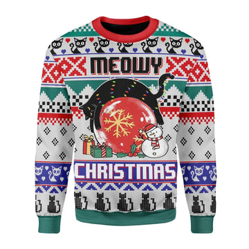Gearhomies Christmas Unisex Sweater Meoy Christmas Ugly Christmas 3D Apparel