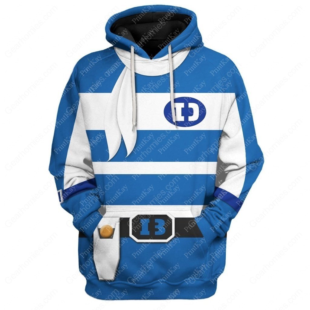 Denzi Blue Super Sentai Zip Hoodie / S Sentai42201
