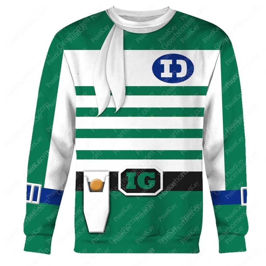 Denzi Green Super Sentai Zip Hoodie / S Sentai42200