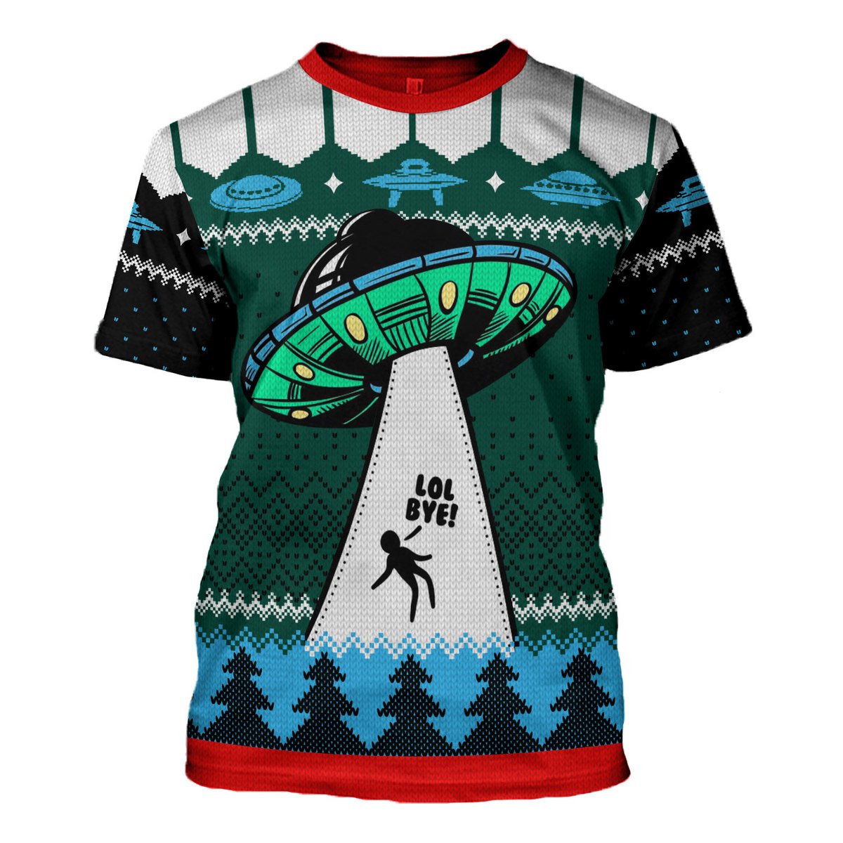 Customspig Tops Pullover Sweatshirt LOL Bye 3D Apparel