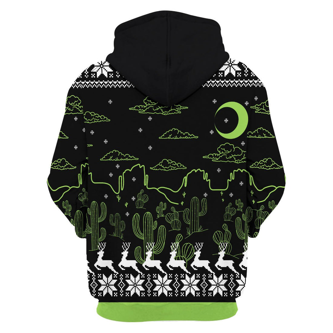 Customspig Hoodie UFO Holographic 3D Apparel