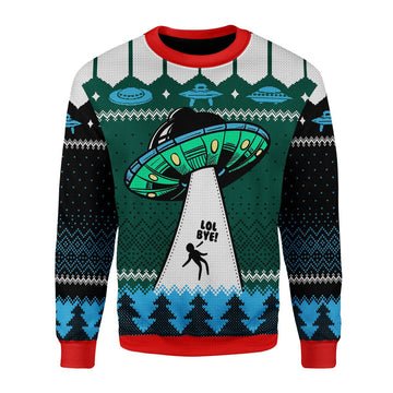HumansBold Unisex Sweatshirt LOL Bye 3D Apparel