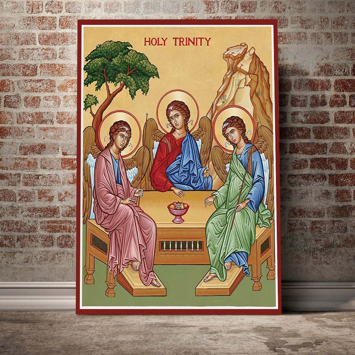 Customspig Canvas Holy Trinity