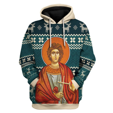 HumansBold Unisex Tops Pullover Sweatshirt St. Trifun 3D Apparel