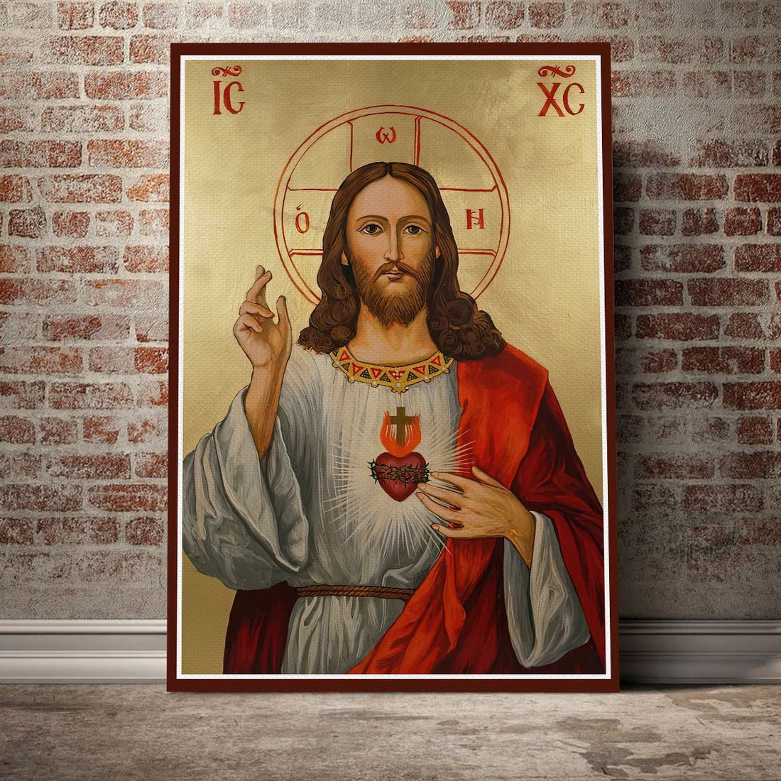 Customspig Canvas Orthodox Jesus