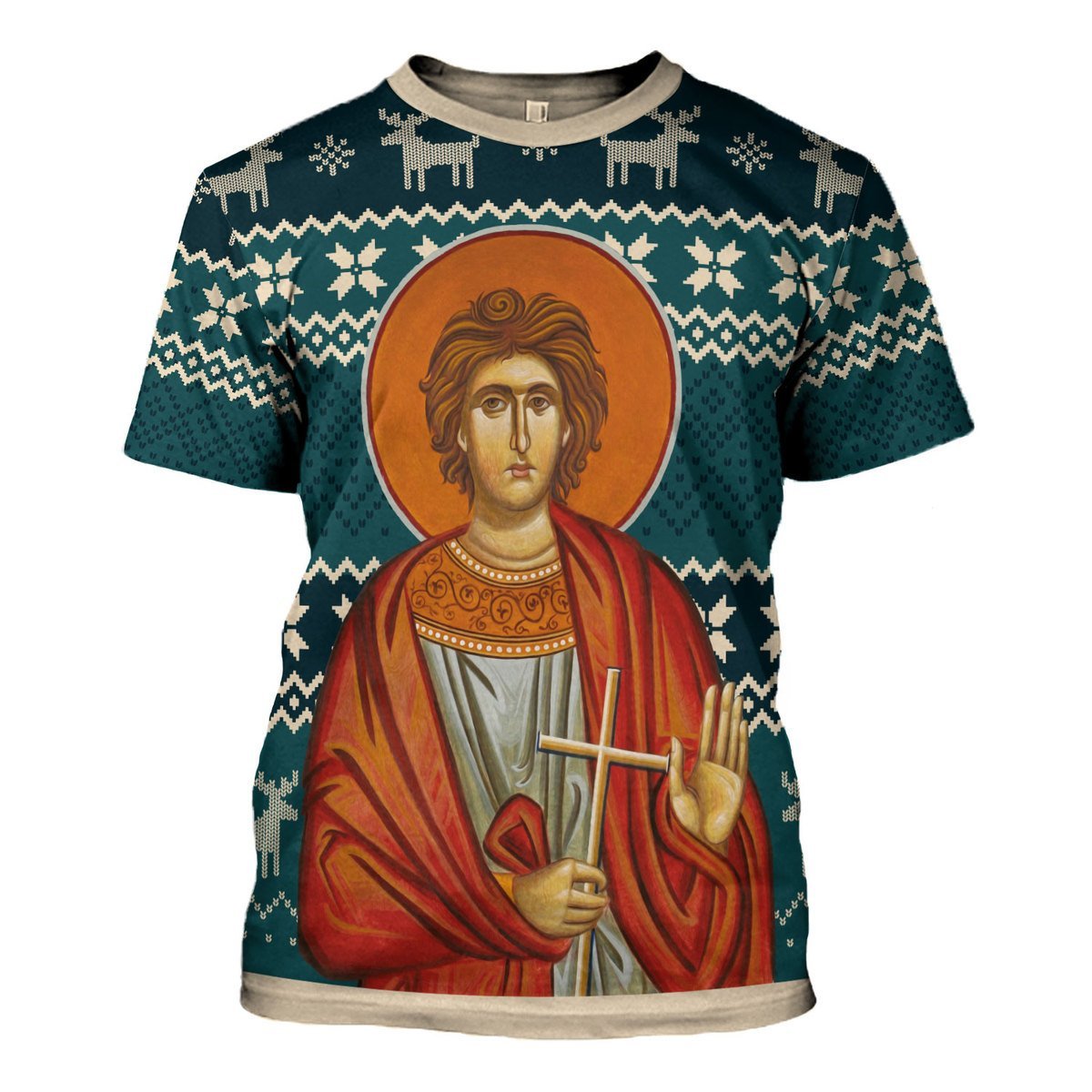 HumansBold Unisex T-shirt St. Trifun 3D Apparel