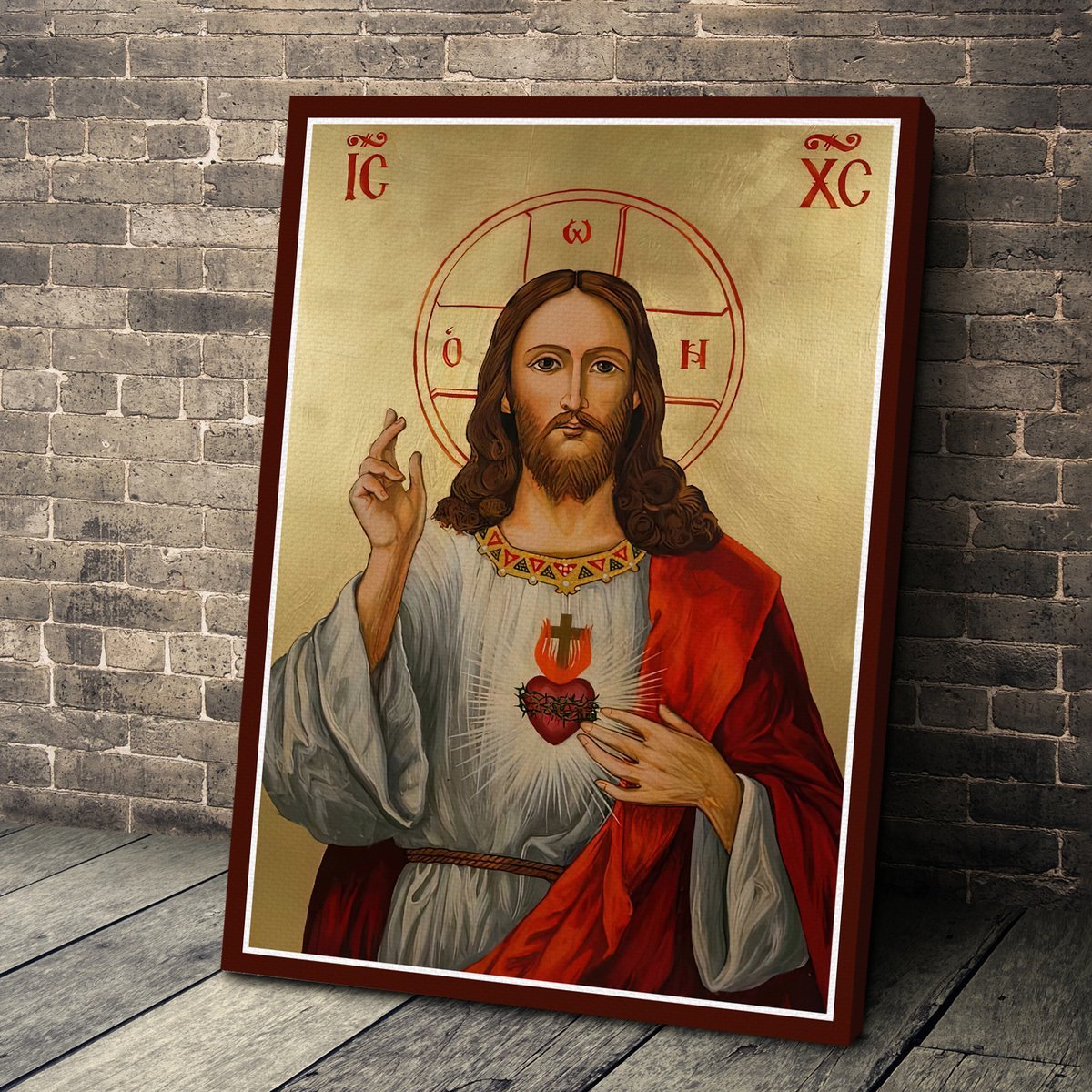 Customspig Canvas Orthodox Jesus