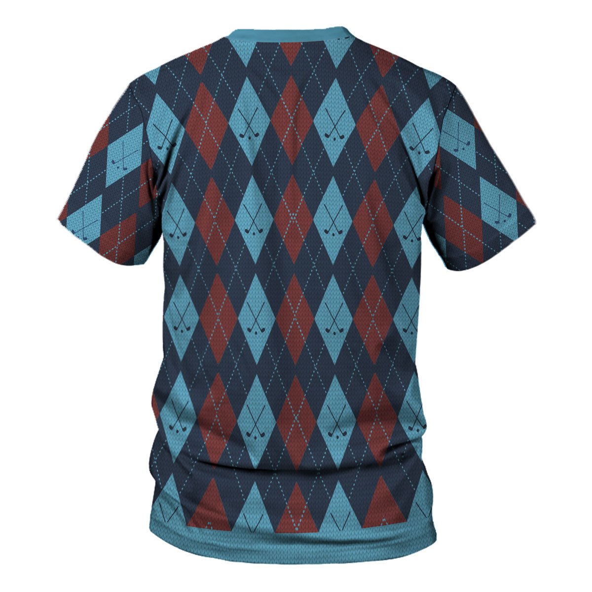 HumansBold Unisex T-shirt Papa Is My Name Golf Is My Game 3D Apparel