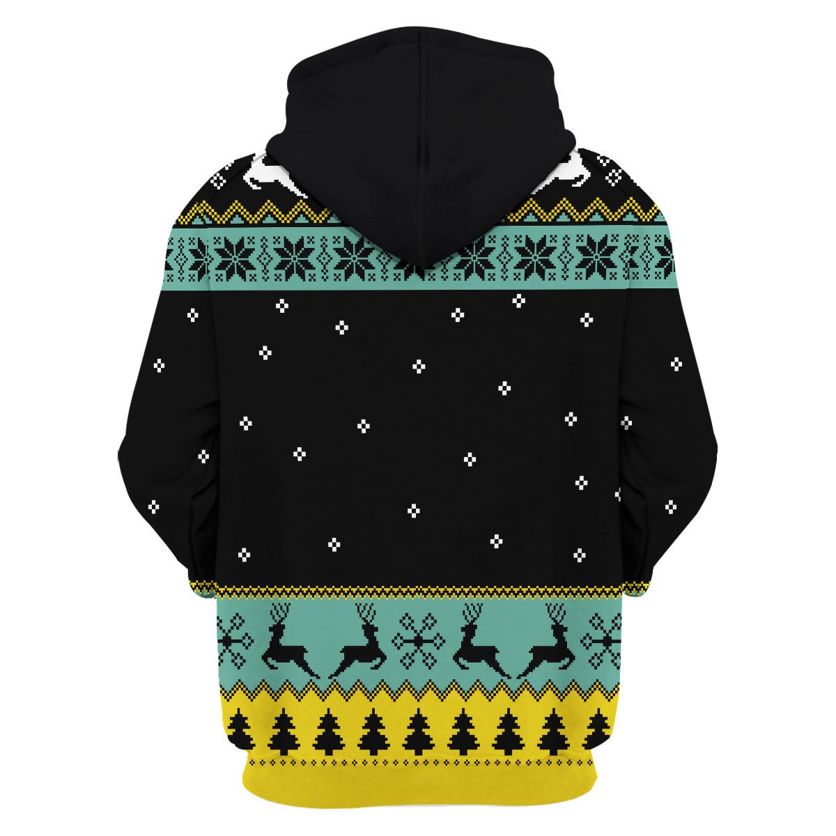 HumansBold Unisex Hoodie Stay Weird Alien 3D Apparel