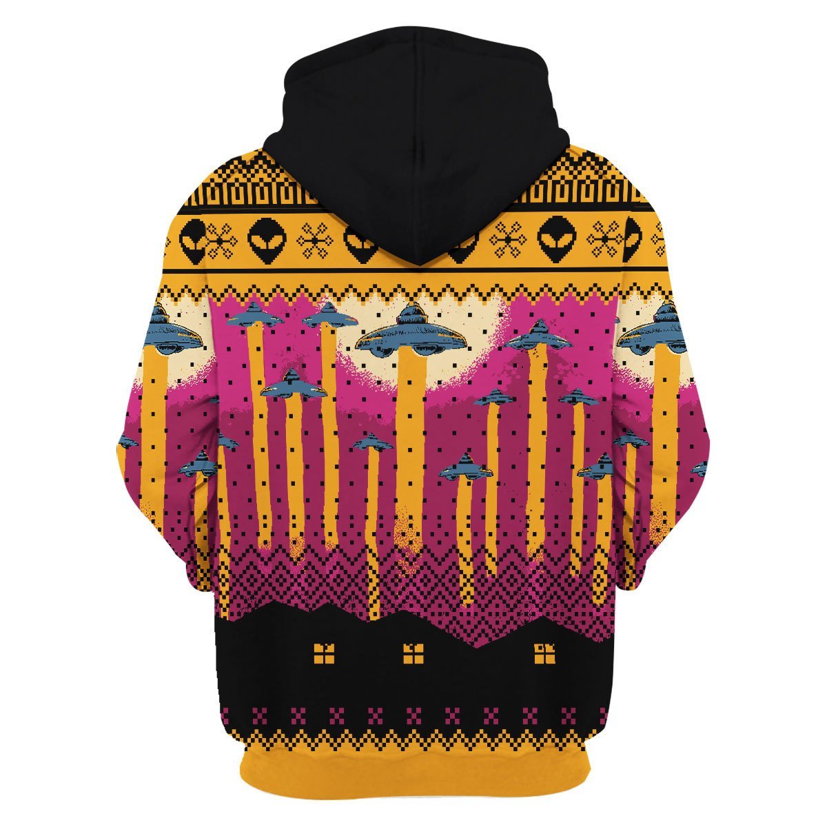 Customspig Tops Pullover Sweatshirt Aliens Take Me Away UFO 3D Apparel