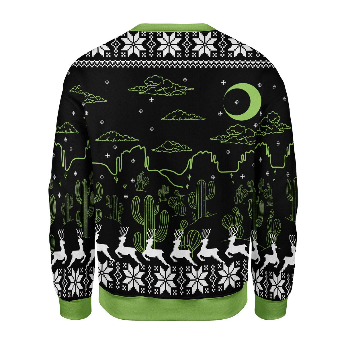 HumansBold Unisex Sweatshirt UFO Holographic 3D Apparel