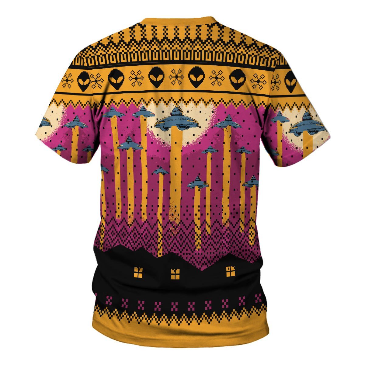 Customspig Tops Pullover Sweatshirt Aliens Take Me Away UFO 3D Apparel