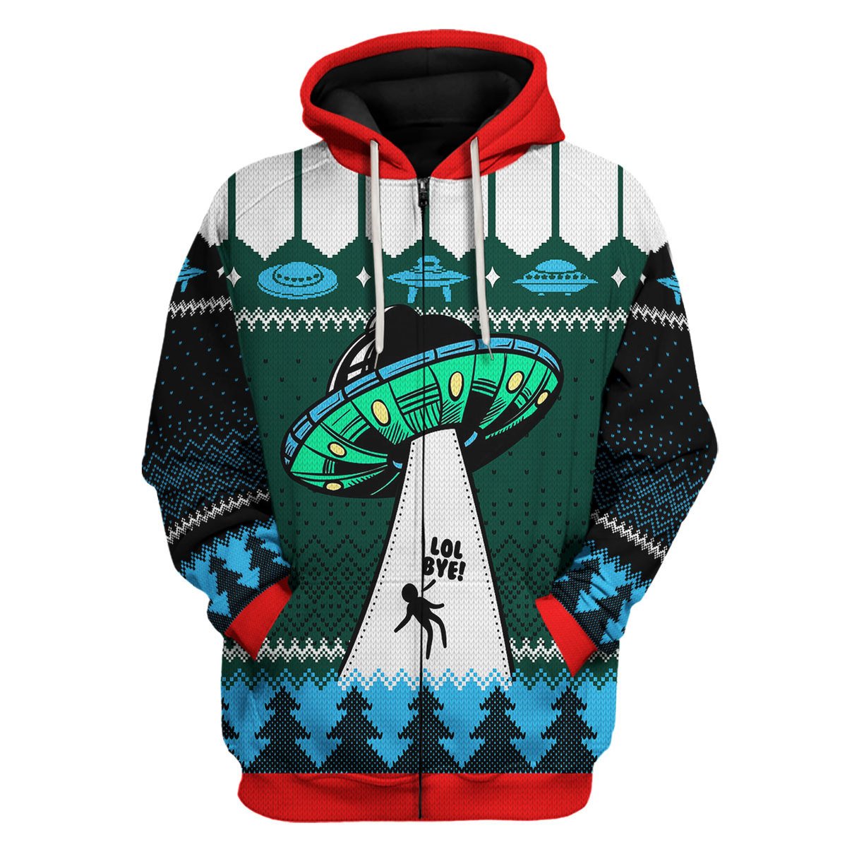 Customspig Tops Pullover Sweatshirt LOL Bye 3D Apparel