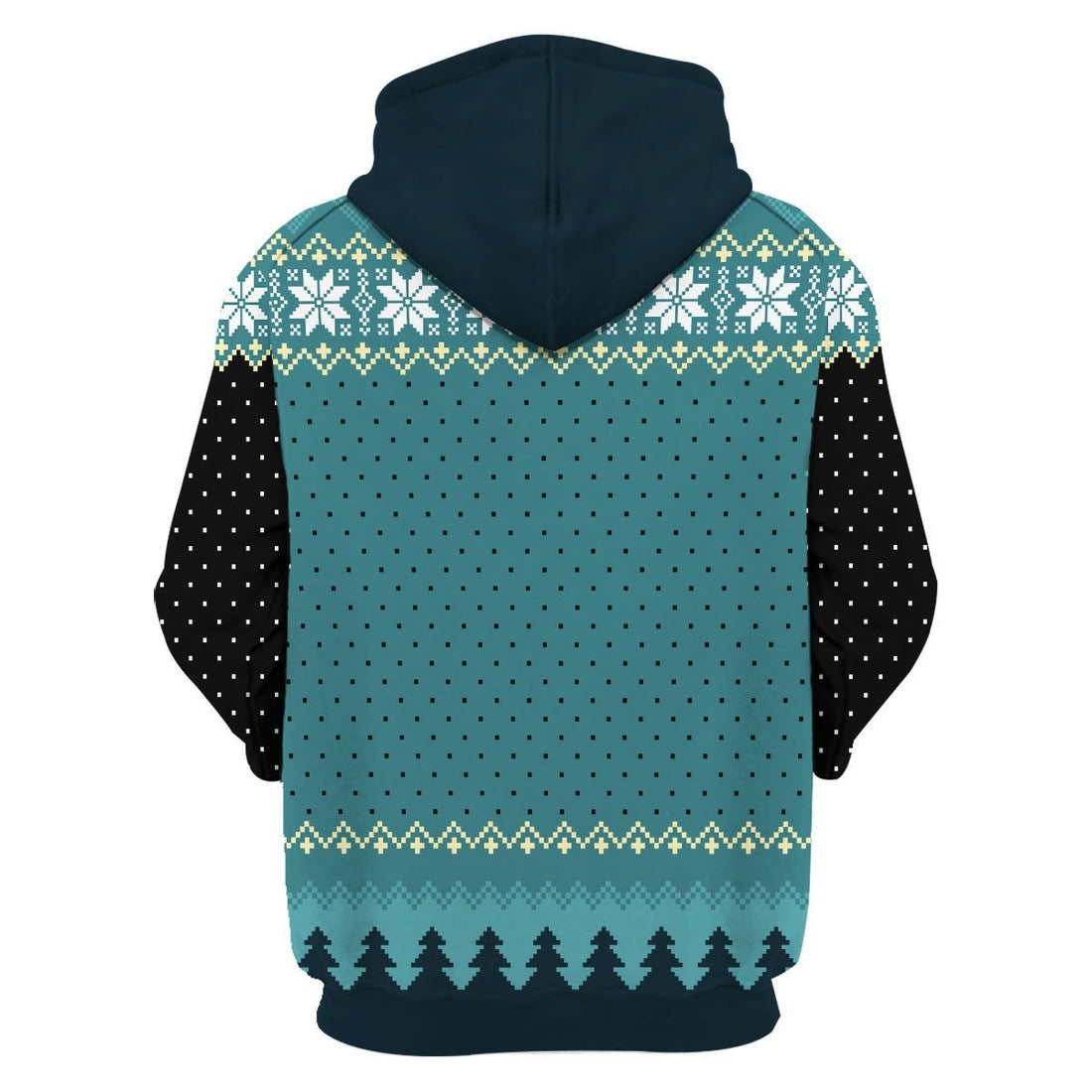 Customspig Unisex Hoodie UFO ALien Cow Abduction 3D Apparel