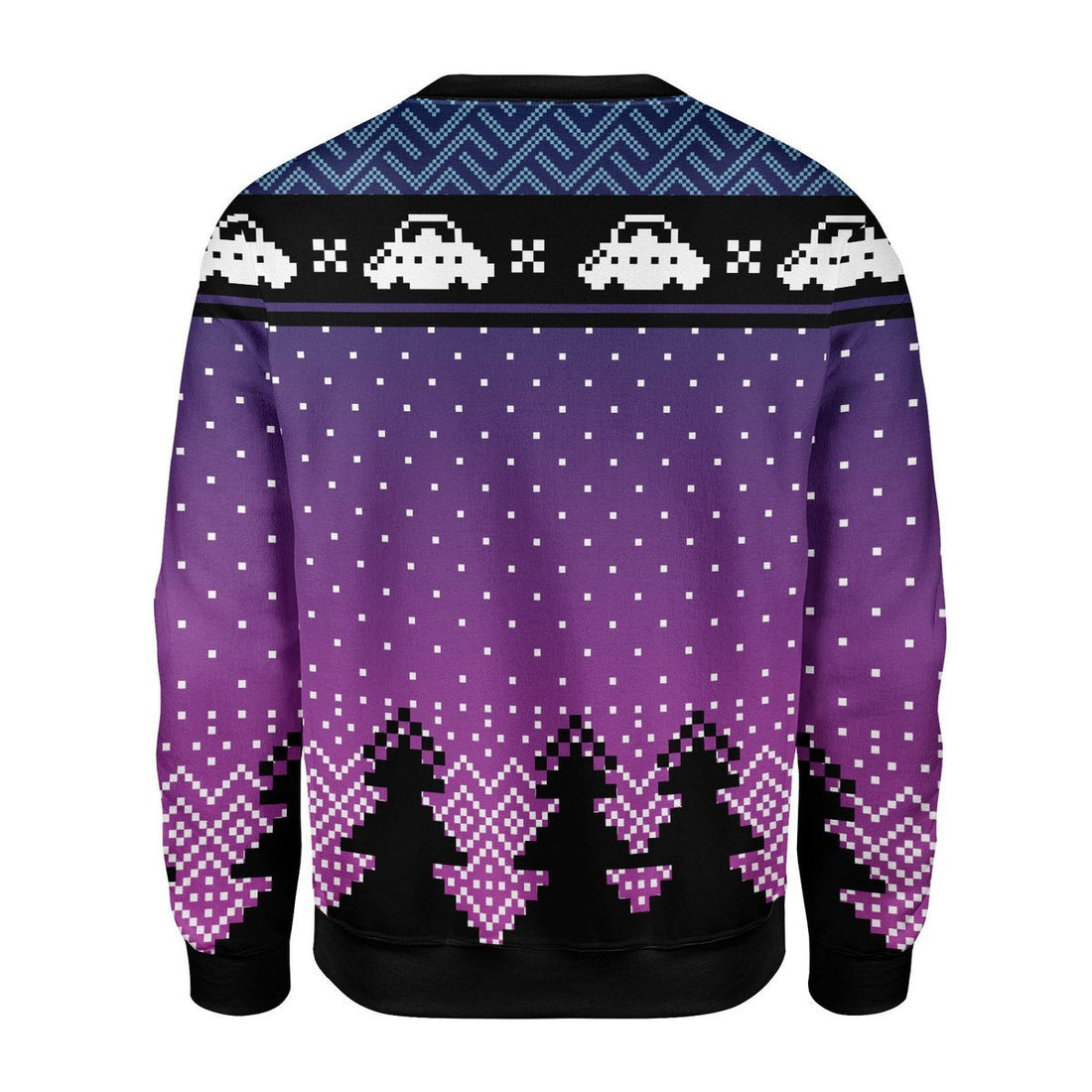 Customspig Ugly Sweater Big Foot Alien Happy Dog 3D Apparel