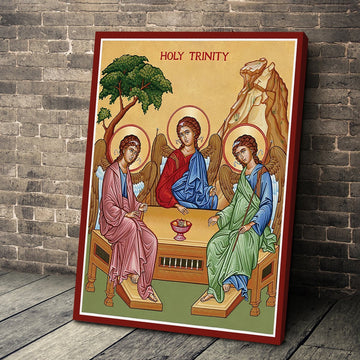 Customspig Canvas Holy Trinity